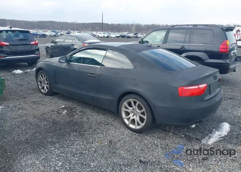 2012 Audi A5 2.0T Premium from USA, damaged, VIN WAUCFAFR2CA000830